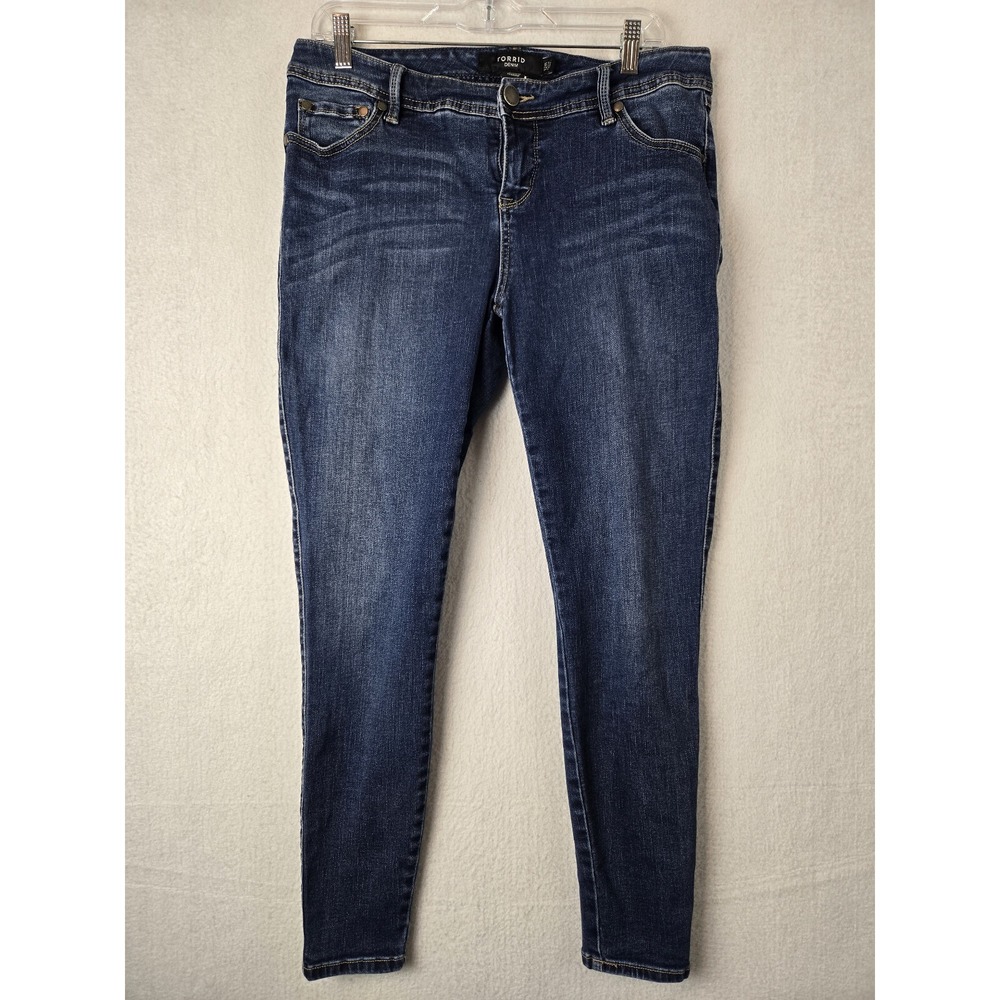 Torrid Womens Jeans Size 12‎ Cotton Blend Blue